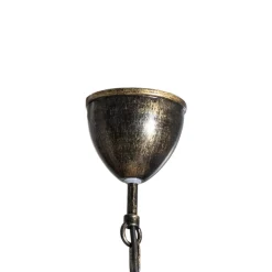 Luminex Lysekroner > Lysekrone Korfu, 5 lyskilder, Ø 68 cm, antik guldfarve