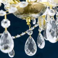 ORION Lysekroner > Lysekrone Marie Claire krystalglas 5 lyskilder