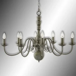 Searchlight Lysekroner > Lysekronen Greythorne, 8 lyskilder