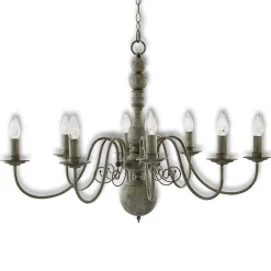 Searchlight Lysekroner > Lysekronen Greythorne, 8 lyskilder