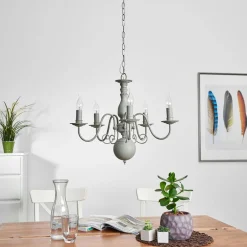 Searchlight Lysekroner > Lysekronen Greythorne, 5 lyskilder