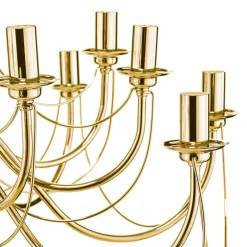 Domiluce Lysekroner > Lysekrone Retro, 16-flammet, guld
