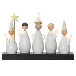 Dekorationsbelysning|Julepynt ^ STAR TRADING Lysestage Lucia-kor
