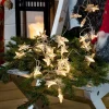 Dekorationsbelysning|Julepynt ^ Konstsmide Christmas Lyskæden Stjerne, udendørs LED, 40 lys