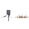 Solcellelamper ^ Markslöjd Lyskæde Suno, solcelle, USB, plast, 10 lyskilder, IP44