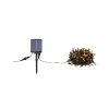Markslöjd Solcellelamper > Lyskæde Suno, sort, solcelle, USB, 300 lamper, IP44