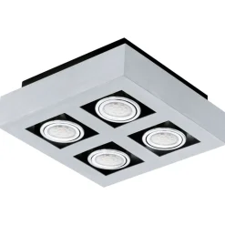 EGLO Spotlights > 4 lyskilder LED-loftlampe Loke