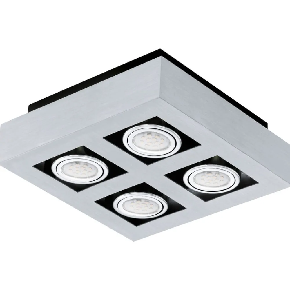 EGLO Spotlights > 4 lyskilder LED-loftlampe Loke