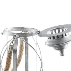 Bordlamper ^ EGLO Lys lanterne bordlampe Kirian sølv-antik