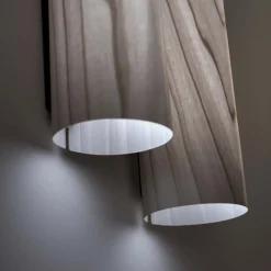 LZF LAMPS Bæredygtige Lamper > LZF Black Note Duplet væglampe, sort/ grå