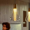 LZF LAMPS Bæredygtige Lamper > LZF Eris LED-pendellampe, glas, aluminium/elfenben