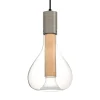 LZF LAMPS Bæredygtige Lamper > LZF Eris LED-pendellampe, glas, aluminium/bøg