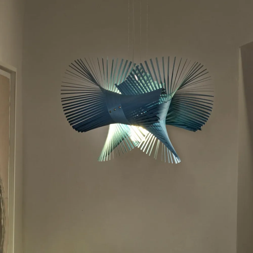 LZF LAMPS Bæredygtige Lamper > LZF Minimikado pendellampe, blå