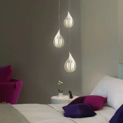 LZF LAMPS Bæredygtige Lamper > LZF Raindrop medium hængelampe, elfenben