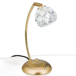 ORION Bordlamper > Maderno bordlampe med blykrystal, guld