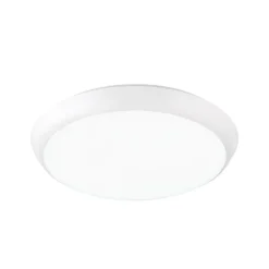 ORION Loftlamper > Maggy LED-loftlampe, Ø 25 cm, hvid, CCT, IP65, dekorative ringe