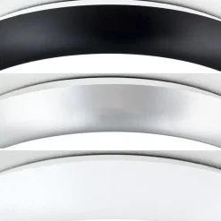 ORION Loftlamper > Maggy LED-loftlampe, Ø 25 cm, hvid, CCT, IP65, dekorative ringe
