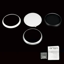 ORION Loftlamper > Maggy LED-loftlampe, Ø 25 cm, hvid, CCT, IP65, dekorative ringe
