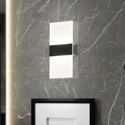 FH Lighting Væglamper|Væglamper > Magnetics LED-væglampe, sort, 22,5 cm høj