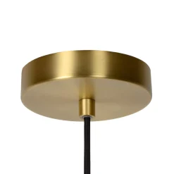 Lucide Pendellamper|Pendellamper > Maloto glas-hængelampe, Ø 30 cm, ravgul