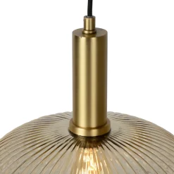 Lucide Pendellamper|Pendellamper > Maloto glas-hængelampe, Ø 30 cm, ravgul