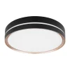 Globo Loftlamper > Manni LED-loftlampe, Ø 39 cm, sort/bronzefarvet, CCT