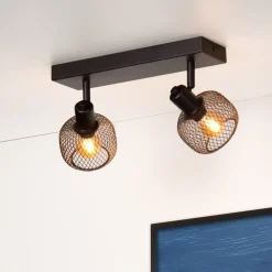 Lucide Spotlights > Maren loftspot, 2 lyskilder, sort