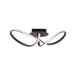 JUST LIGHT. GmbH Loftlamper|Loftlamper > Maria LED-loftlampe, kan dæmpes, sort
