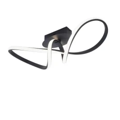 JUST LIGHT. GmbH Loftlamper|Loftlamper > Maria LED-loftlampe, kan dæmpes, sort