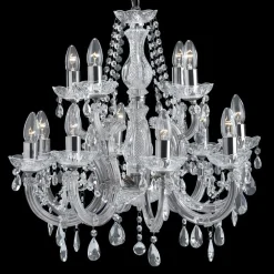 Searchlight Lysekroner > MARIE THERESE klassisk lysekrone, krom