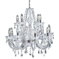 Searchlight Lysekroner > MARIE THERESE klassisk lysekrone, krom