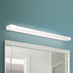 Væglamper ^ ORION Marilyn LED-spejllampe, hvid, drejbar 90 cm