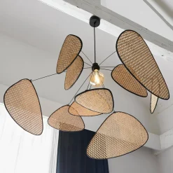 Pendellamper|Pendellamper ^ MARKET SET hængelampe Screen XL, 60 cm, natur, rattan