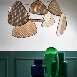 Pendellamper|Pendellamper ^ MARKET SET hængelampe Screen XL, 60 cm, natur, rattan