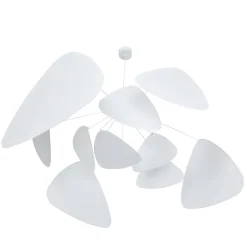 Pendellamper ^ MARKET SET hængelampe Screen XL, 60 cm, hvid, papir