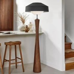 MARKET SET Gulvlamper|Gulvlamper > Mokuzaï gulvlampe, højde 170cm suna-grå