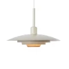 Markslöjd Pendellamper > Hængelampe Piny, beige, Ø 35 cm, metal, E27
