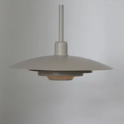 Markslöjd Pendellamper > Hængelampe Piny, beige, Ø 35 cm, metal, E27