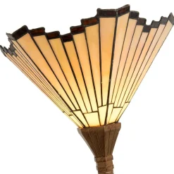 Clayre&Eef Gulvlamper > Marla - gulvlampe i Tiffany-stil
