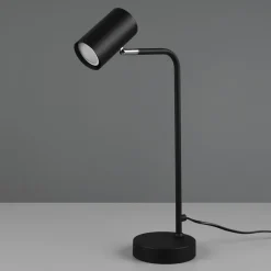 Trio Lighting Arbejdsrum/Kontor|Bordlamper > Marley bordlampe, sort, højde 45 cm, metal