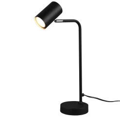 Trio Lighting Arbejdsrum/Kontor|Bordlamper > Marley bordlampe, sort, højde 45 cm, metal