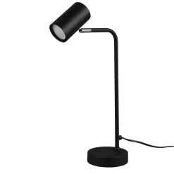 Trio Lighting Arbejdsrum/Kontor|Bordlamper > Marley bordlampe, sort, højde 45 cm, metal