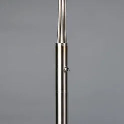 Gulvlamper|Gulvlamper ^ Trio Lighting Marley gulvlampe, nikkel, højde 200 cm, 5 lyskilder, metal
