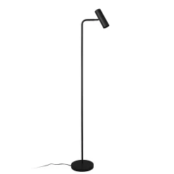Trio Lighting Gulvlamper|Gulvlamper > Marley gulvlampe, sort, højde 151 cm, metal
