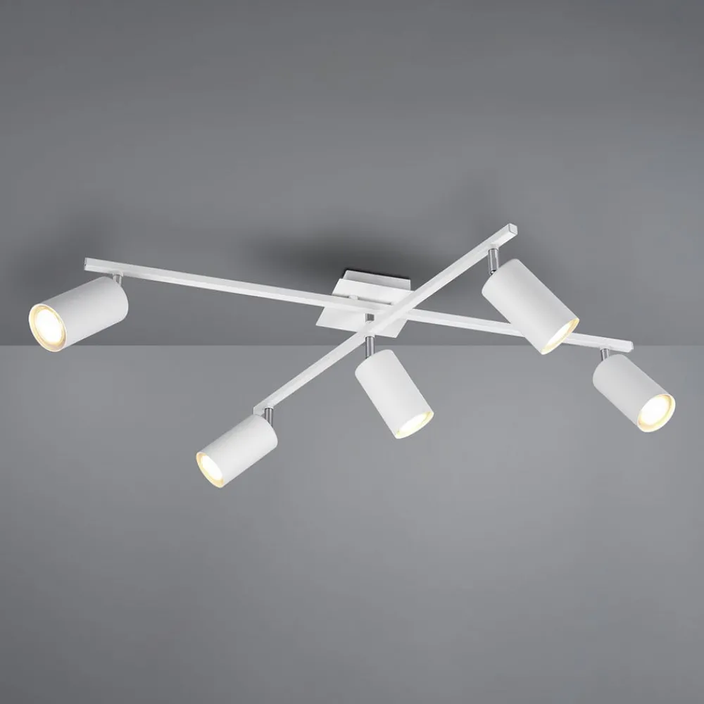 Trio Lighting Loftlamper|Spotlights > Marley loftspot mat hvid 5 lyskilder