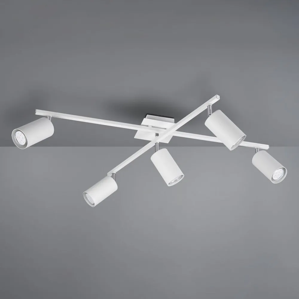 Trio Lighting Loftlamper|Spotlights > Marley loftspot mat hvid 5 lyskilder