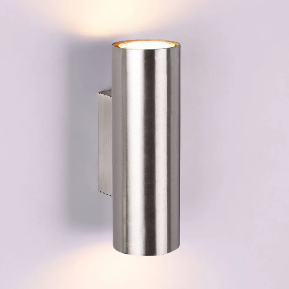 Væglamper|Væglamper ^ Trio Lighting Marley væglampe med mat nikkelfinish