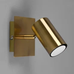 Trio Lighting Loftlamper|Spotlights > Marley vægspot, antik messing