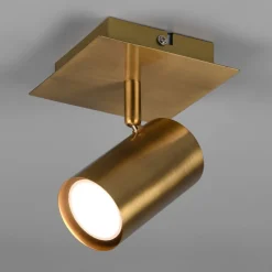 Trio Lighting Loftlamper|Spotlights > Marley vægspot, antik messing