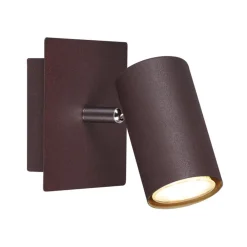 Loftlamper|Spotlights ^ Trio Lighting Marley vægspot i rustfarvet metal